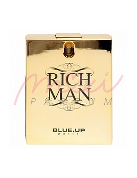 Blue up Paris Rich Man for men, Woda toaletowa 100ml (Alternatywa dla perfum Paco Rabanne 1 million) - Zlata edicia