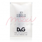Dolce & Gabbana La Roue de la Fortune 10, Próbka perfum